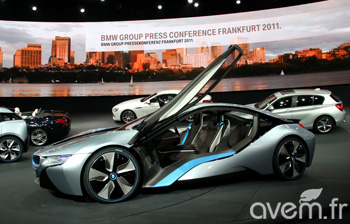 BMW i8 Concept � Le meilleur des deux univers � Francfort - Photo 1