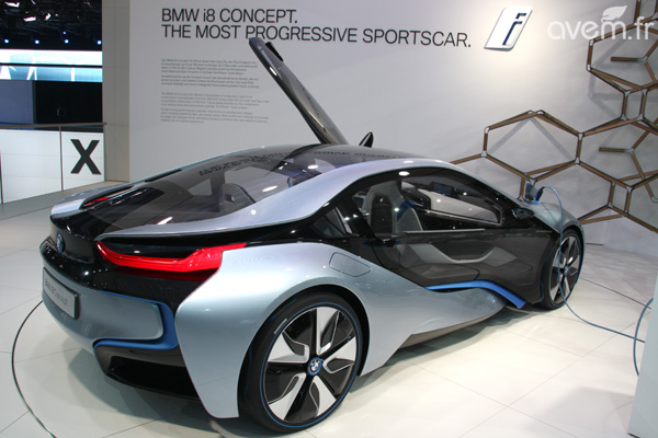 BMW i8 Concept � Le meilleur des deux univers � Francfort - Photo 4