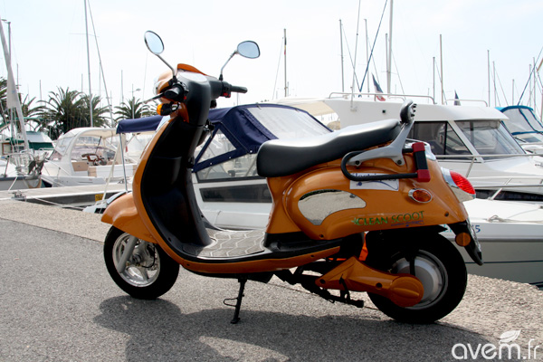Scooter �lectrique � batteries amovibles CleanScoot CS 1500 � Pr�sentation et essai - Photo 5
