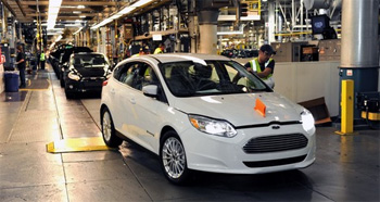 Ford lance la production de la Focus �lectrique - Photo 1