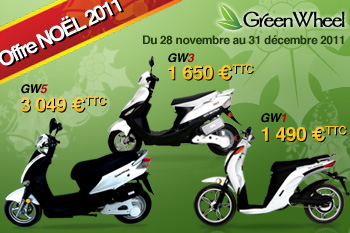 Scooters �lectriques � GreenWheel annonce de nouvelles promotions pour les f�tes - Photo 1
