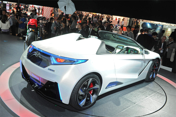 Honda  EV-STER - Sportive, compacte et �lectrique � Tokyo - Photo 3