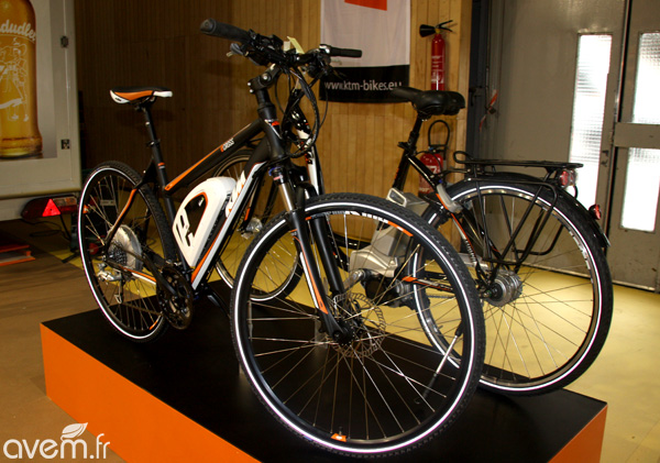 KTM eCross �quip� du syst�me BionX