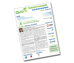 Mobilit� �lectrique � L�AVEM publie sa dixi�me lettre aux collectivit�s - Photo 1
