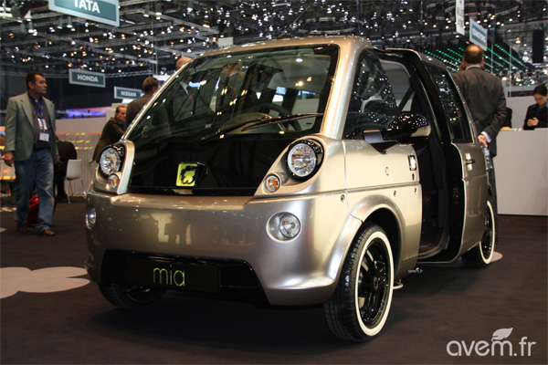 La Mia �lectrique de production pr�sent�e � Gen�ve - Photo 2