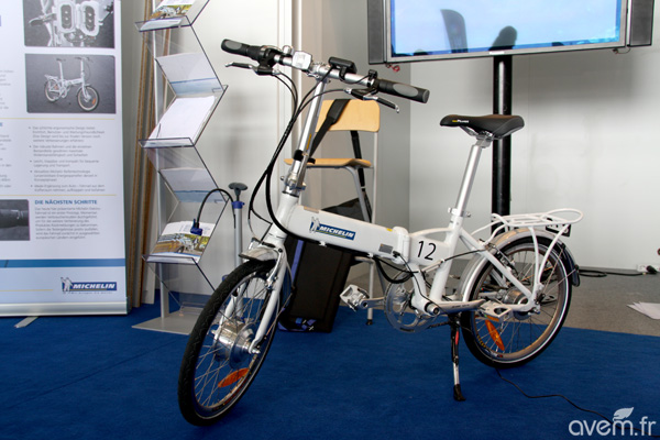 Michelin d�voile un concept de v�lo pliant �lectrique au Challenge Bibendum - Photo 2