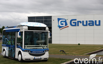 Microbus �lectrique - Gruau annonce les premi�res livraisons pour juillet 2011 - Photo 1