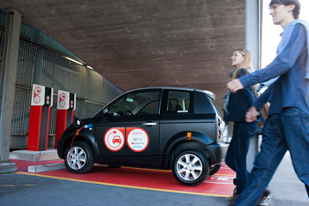 Les usagers de Mobility Car Sharing peuvent d�sormais rouler en voiture �lectrique.