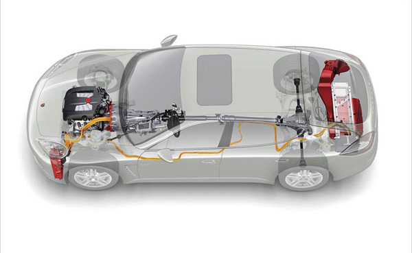 La Porsche Panamera S Hybrid en d�tails - Photo 3