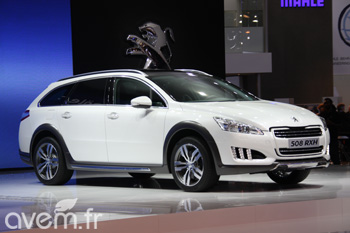 Peugeot 508 RXH - Première mondiale et lancement d'une édition limitée à Francfort - Photo 1 Peugeot 508 RXH - Première mondiale et lancement d'une édition limitée à Francfort - Photo 1