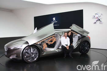 Francfort 2011 - Concept-car Peugeot HX1 - Photo 1 Francfort 2011 - Concept-car Peugeot HX1 - Photo 1