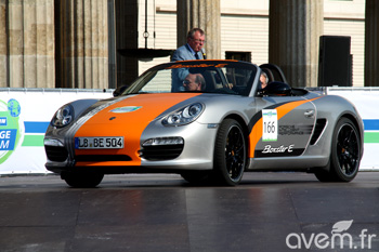 Porsche Boxster E � Star du Challenge Bibendum 2011 - Photo 1