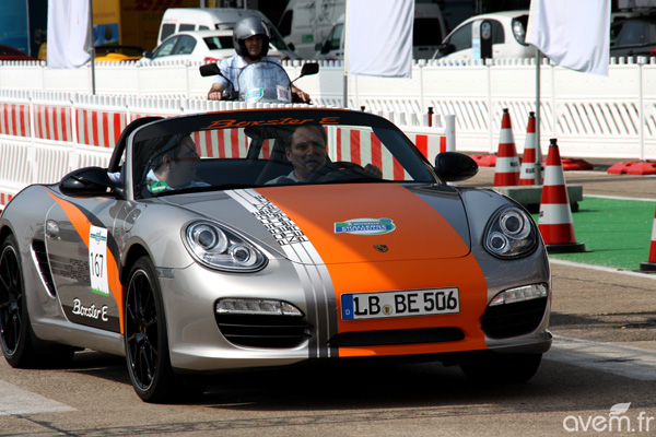 Porsche Boxster E � Star du Challenge Bibendum 2011 - Photo 3