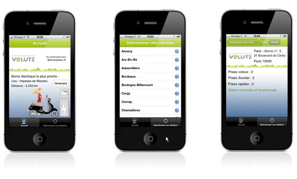 eStation - Une application iPhone pour localiser les bornes de recharge en France - Photo 2