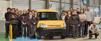 Venturi livre le 250�me Citro�n Berlingo �lectrique � La Poste - Photo 1
