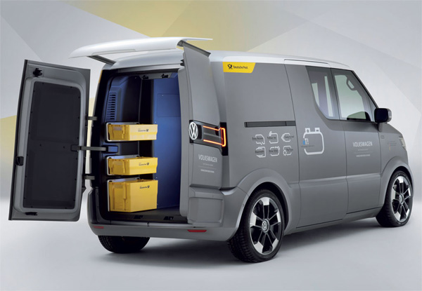 Volkswagen eT! � L�utilitaire �lectrique des postiers - Photo 2