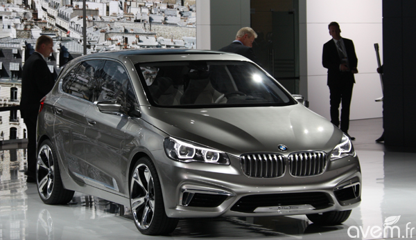 Mondial 2012 � BMW Active Tourer Concept, le monospace hybride rechargeable - Photo 2