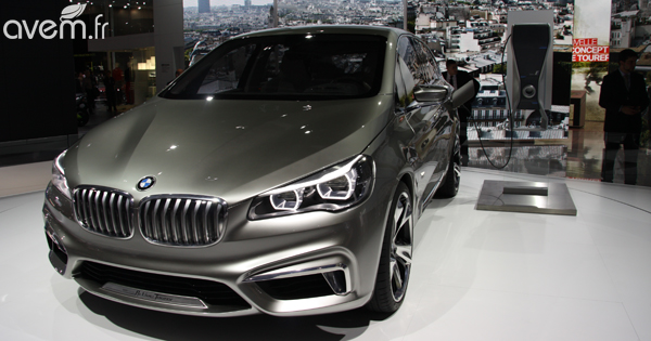 Mondial 2012 � BMW Active Tourer Concept, le monospace hybride rechargeable - Photo 3