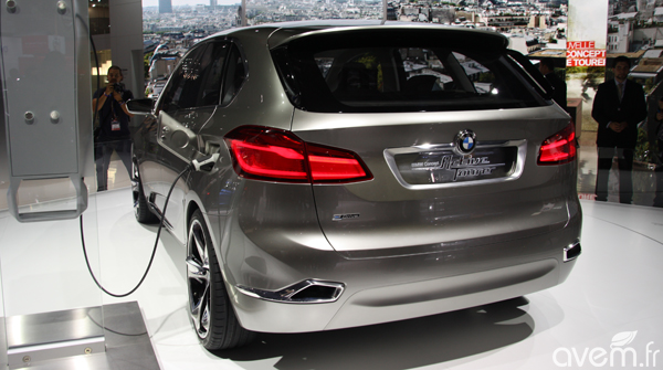 Mondial 2012 � BMW Active Tourer Concept, le monospace hybride rechargeable - Photo 4