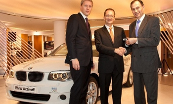 Schneider Electric va tester la BMW ActiveE pendant un an - Photo 1 Schneider Electric va tester la BMW ActiveE pendant un an - Photo 1