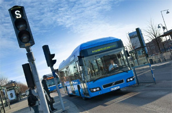 Su�de � Volvo livre 25 bus hybrides � G�teborg - Photo 1