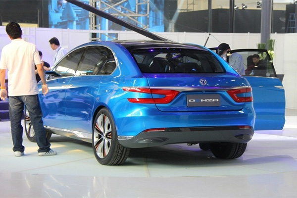 Denza NEV � La voiture �lectrique de Daimler et BYD expos�e � P�kin - Photo 2