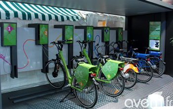 Salon des Maires � Easybike r�v�le sa v�lo-station solaire autonome Vega - Photo 1