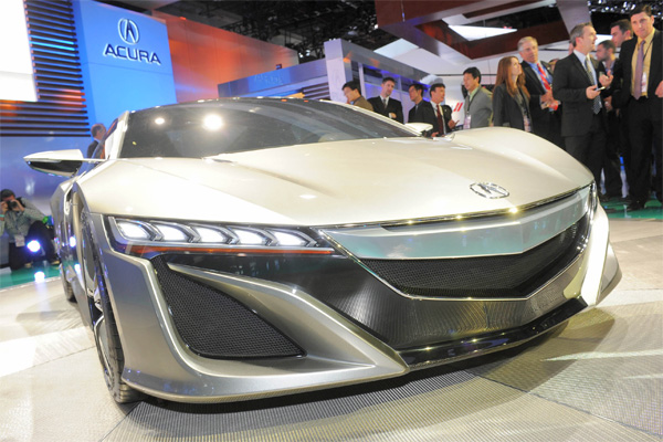 Honda NSX Concept � L'hybride ultra-sportive � D�troit - Photo 2