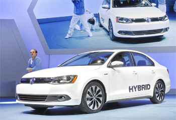 Volkswagen pr�sente la Jetta hybride � D�troit - Photo 1