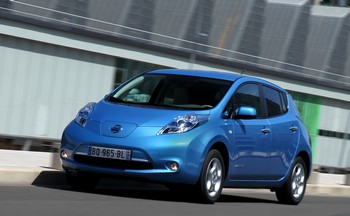 Voiture �lectrique � La Leaf disponible dans l�ensemble du r�seau Nissan en France - Photo 1