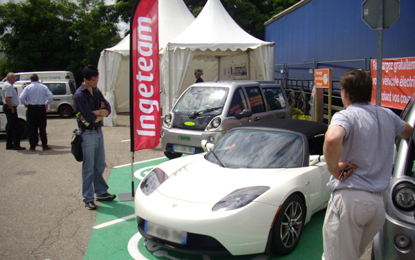 Ingeteam inaugure deux bornes de recharge chez Leclerc - Photo 3