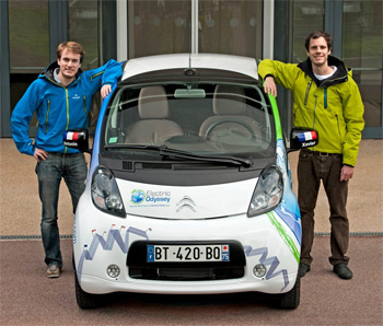 Tour du monde en VE - Coup d�envoi de l�Odyss�e Electrique � Strasbourg - Photo 1