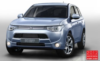 Mitsubishi r�v�le les d�tails techniques de l�Outlander hybride rechargeable - Photo 1