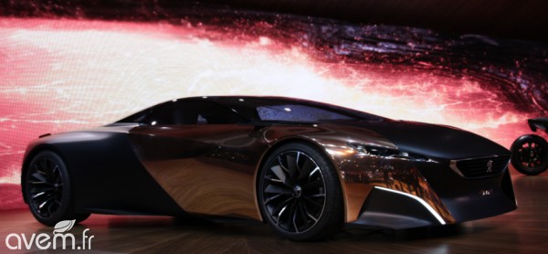 Peugeot Onyx � La supercar hybride du lion se d�voile au Mondial de Paris - Photo 2