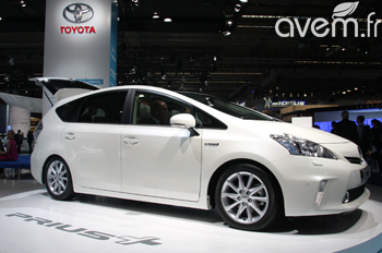 La Toyota Prius + au salon de l'auto de Francfort La Toyota Prius + au salon de l'auto de Francfort