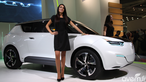 SsangYong - Premi�re mondiale pour le concept hybride rechargeable e-XIV � Paris - Photo 2
