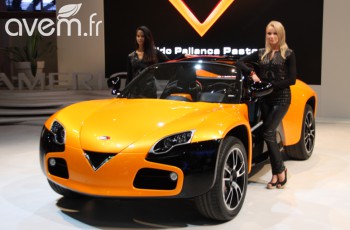 Le cross-over �lectrique Venturi America au Mondial de l�Auto 2012 - Photo 1