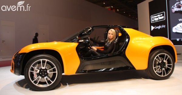 Le cross-over �lectrique Venturi America au Mondial de l�Auto 2012 - Photo 2