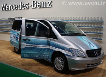 Navette �lectrique - Premi�re mondiale du Mercedes Vito E-CELL Combi � Gen�ve - Photo 1