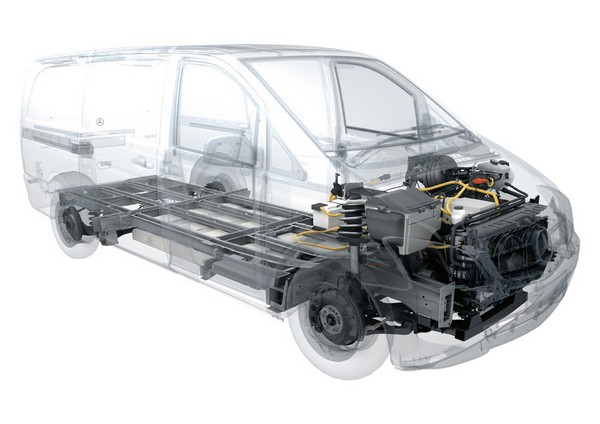 Navette �lectrique - Premi�re mondiale du Mercedes Vito E-CELL Combi � Gen�ve - Photo 3