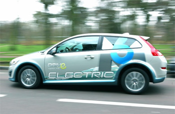 M6 roule en Volvo C30 �lectrique - Photo 1