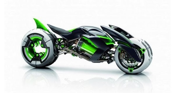 moto kawasaki 3 roues