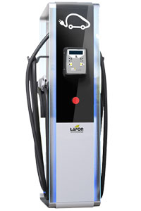 Lafon révèle sa borne de charge rapide multistandards Pulse QC50 à eCarTec Lafon révèle sa borne de charge rapide multistandards Pulse QC50 à eCarTec