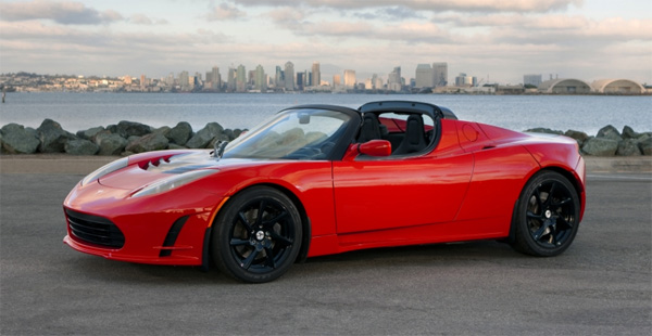 Tesla roadster sport prix