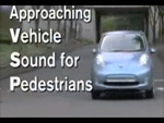Avertisseur pi�tons de la Nissan Leaf