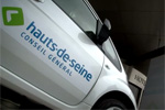Le Conseil G�n�ral des Hauts-de-Seine d�voile ses v�hicules �lectriques