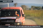 Venturi - Retour de la Mission Africa � Monaco