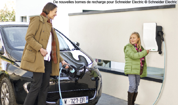 SCHNEIDER ELECTRIC - Borne de charge véhicule électrique IP54 avec