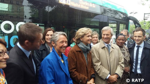 La RATP teste des bus 100% électriques - France Bleu