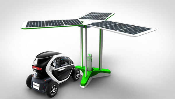 SunPod Expo – La station de charge solaire nomade pour véhicules